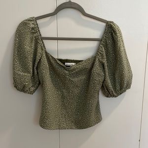 Abercombie Puff Sleeve Top